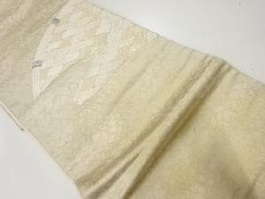 アンティーク　光悦垣模様刺繍袋帯（材料）